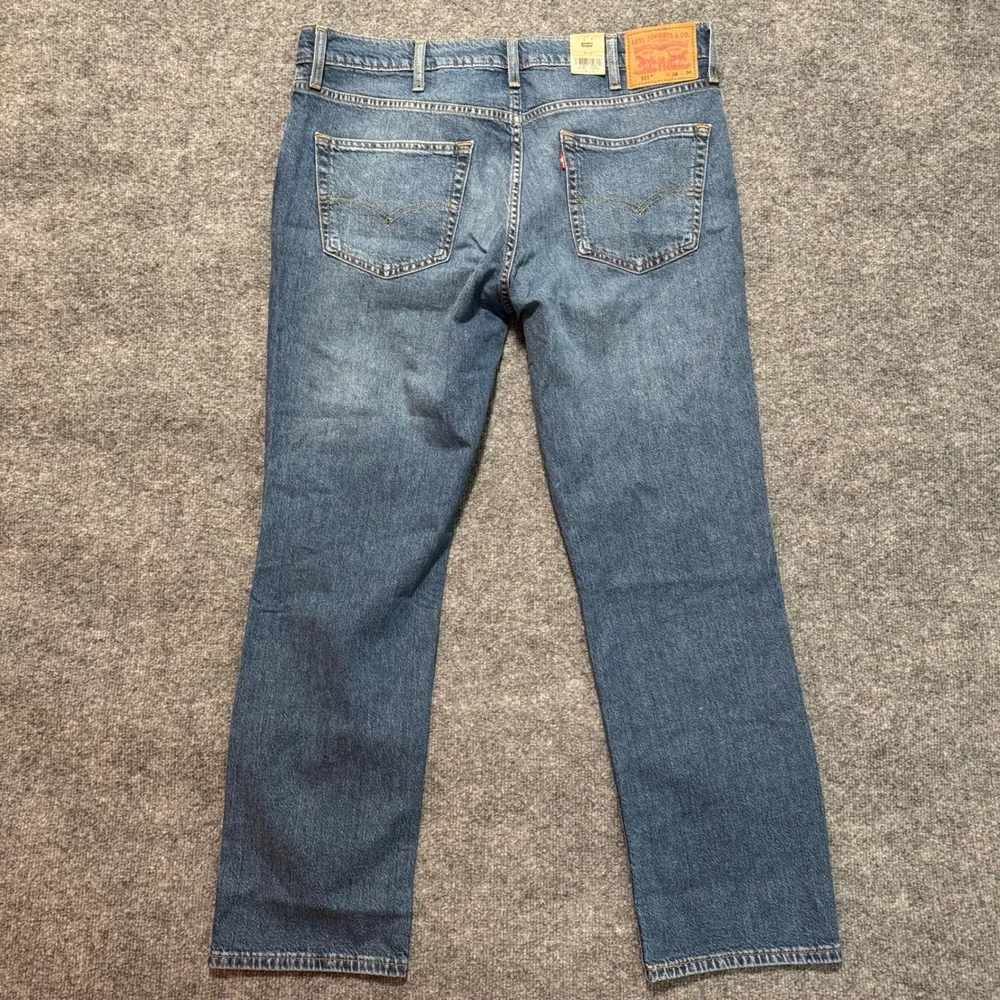 Levi's 511 Slim Jeans Levi's Ease Stretch Denim Blue Jeans NWT‎ 38x30